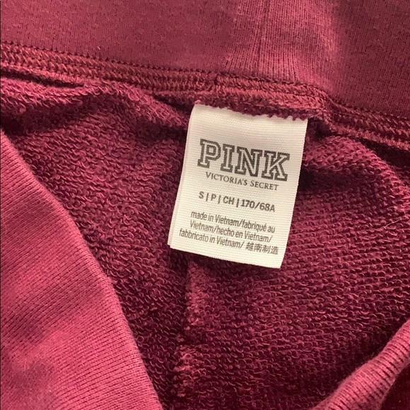 Pink Victoria’s Secret Capri sweat pants Love Pink - Picture 2 of 5